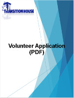 Transition House Volunteer Application PDF
